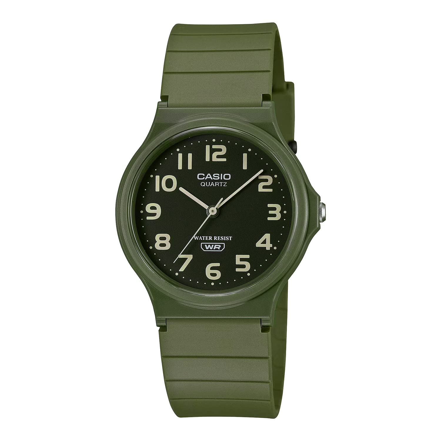 

Аналоговий годинник CASIO Chipkashi Cheap Casio Urethane Belt Unisex Matte Green Overseas Model [Casio] MQ-24UC-3B [Item]