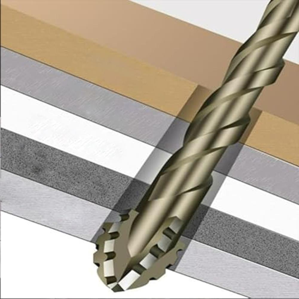 Hex Shank Drill Bits 10 Mm Alloy Steel Drill Bits Chip Clearance Capability Home Improvement For Drills And Screwdrivers