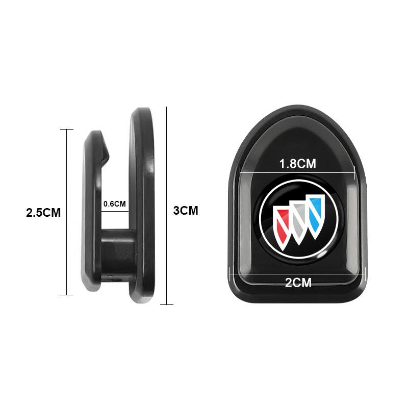 Mini Auto Haken Schwarz Selbstklebend Unsichtbare Haken Innenraum Aufbewahrungshalter Für Buick Envision GS GL6 GL8 Avenir Riviera Lesabre Velite Verano