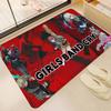 Anime Band Girls Band Cry Door Mat Washable Non-Slip Living Room Sofa Chairs Area Mat Kitchen Doormat Area Rug