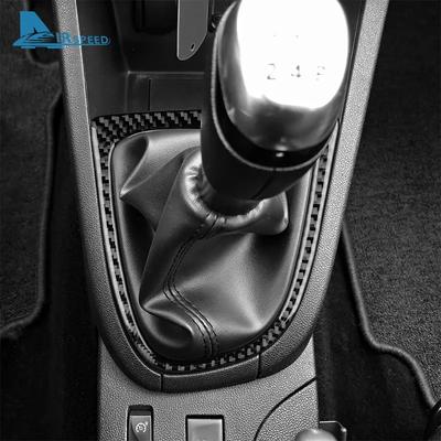 Real Soft Carbon Fiber Trim Sticker LHD RHD For Renault Clio 3 2013 2014 2015 2016 2017 2018 Car Gear Outer Shift Frame Interior