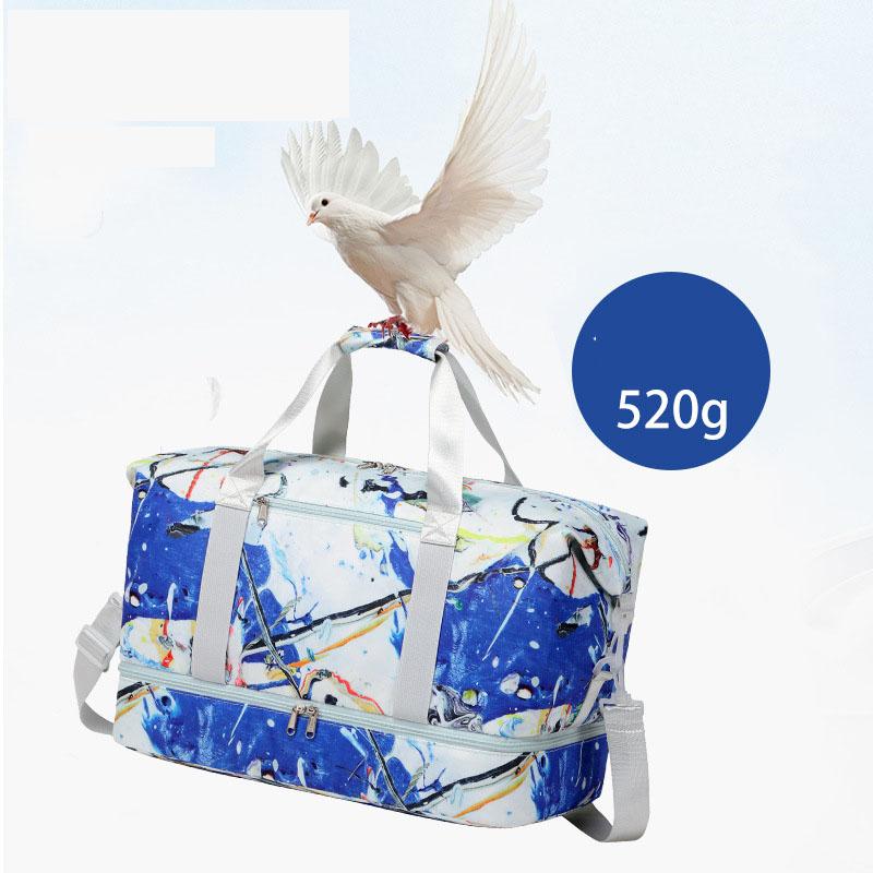 Stor kapasitet Uformelt trykt Kortdistanse Forretningsreiser Enkel skulder Diagonal Cross Bag Oppbevaring Bagasje Reiseveske