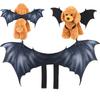 Pet Halloween Costumes, Dogs, Cat Black, Cute Halloween Pet, Easy To Wear Pet Costume, Halloween Dress Up Accessories For Pet Dogs Cats