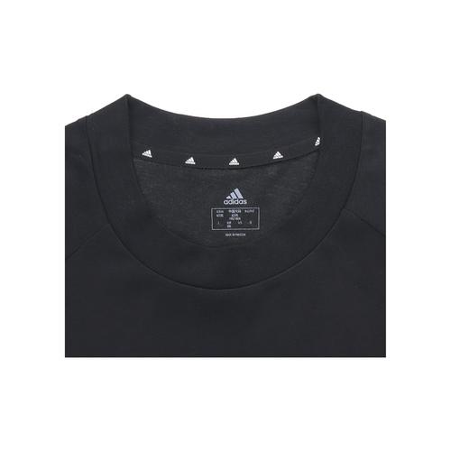 adidas Crew Neck American Retro Casual Short-Sleeve T-Shirt for Men, Black