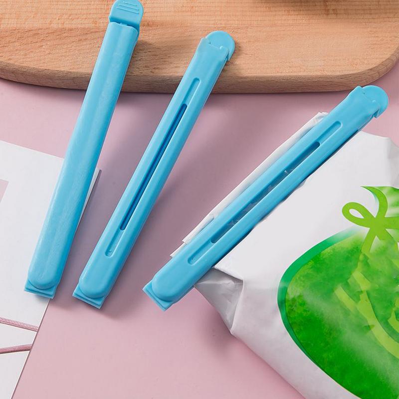 Food Storage Clips Bag Clips Colorful Food Sealing 12X Snack Closure Assorted Sizes Reusable Closure For Kitchen Storage Provide