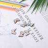 Y3NA 50 Pieces for Butterfly Natural Slices for Creative Wooden Ornament Hangings Photography Props Christmas Home
