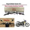 Royal Enfield "Black Complete Handlebar Assembly" For Scram 411