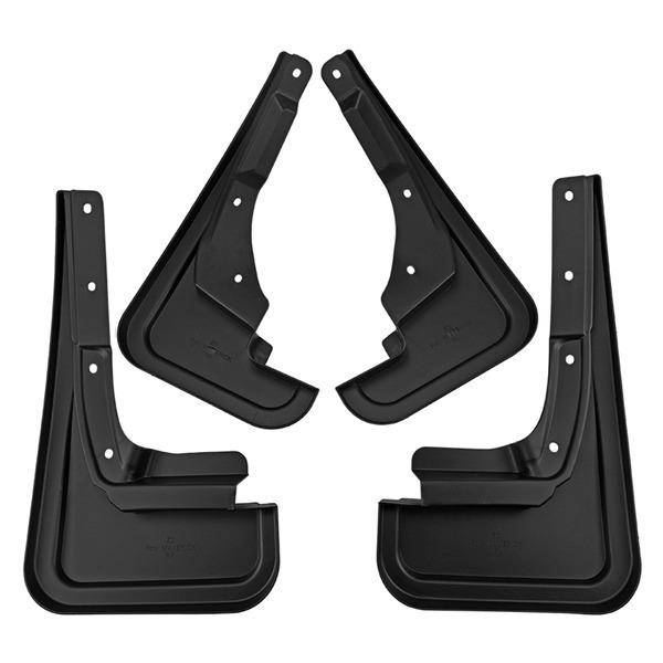 Black ABS Mud Flap Set for Ford Mave