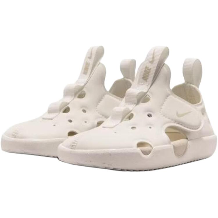 Nike Sunray Protect 4 Comfortable Versatile Low-Top Walking Shoes Baby sneaker Off-White HF6278-101