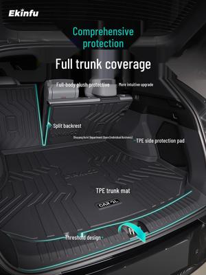 Lynk & Co 03 Trunk Mat: TPE Interior Accessory for 2026 Model
