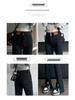 Black High-Waisted Slimming Flare Jeans for Women