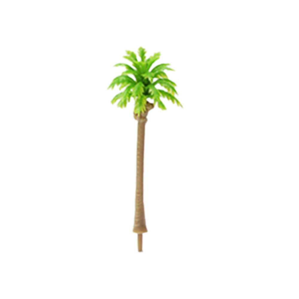 5Pcs Stereoscopic Palm Tree Model Artificial Coconut Micr Landscape  Desktop Decoration