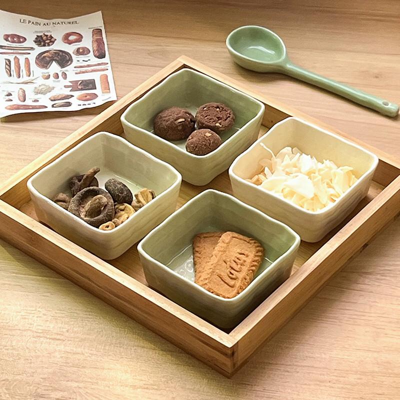 Deouxingguang Japanese Ceramic Dipping Dish Set