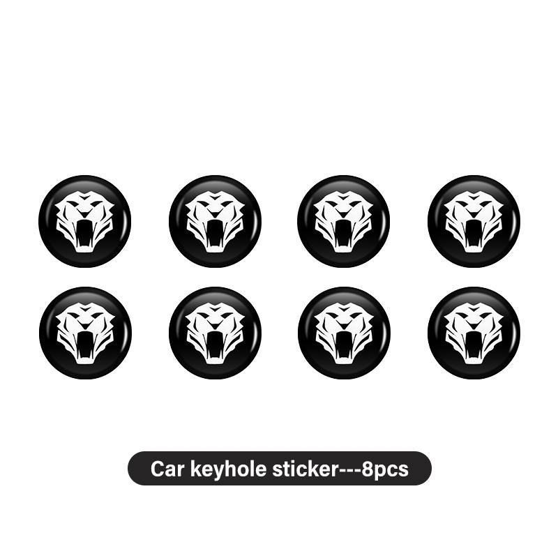 APB2 8/12/20 STUKS Auto Afstandsbediening Sleutel Badge Embleem Stickers Decoratie Accessoires Voor KIA Rio K5 K2 K3 Sportage Ceed Sorento Picanto