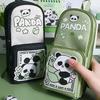 Panda/Astronaut Stifteetui Schultaschen-Typ Aufbewahrungstasche Tragbarer Schreibwaren-Organizer Schule Büro