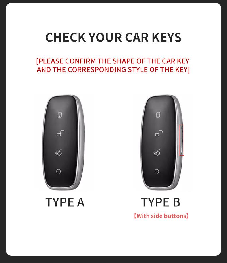 Denza D9 Suede Key Cases for N7/N8/X 2023 - Best-Seller, Dropshipping Available