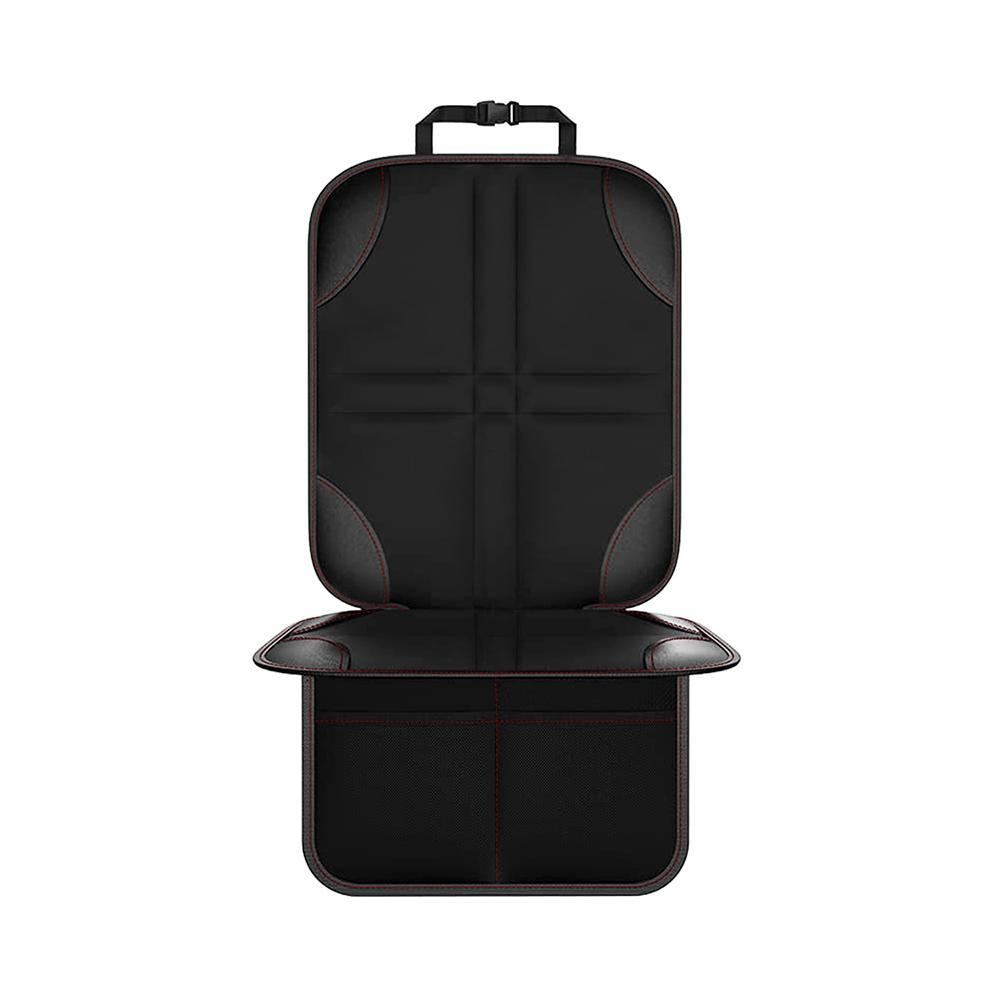 Universal Car Seat Protector for Child Baby Pet Waterproof Non-Slip Anti-Scratch Durable Auto Interior Cushion Cover with Pocket