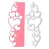 Metal Cutting Die 3D Love Heart Cutting Dies for DIY Scrapbooking Photo Deco