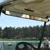 Low Reflection Adjustable Golf Cart Rear View Mirror Functions In All Conditions