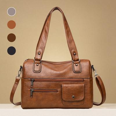 Bag Women's Premium Sense Women's Bag Multi-Pocket Handbag Women's Versatile Crossbody Bag Shoulder Bag Women's Premium Sense Commuter