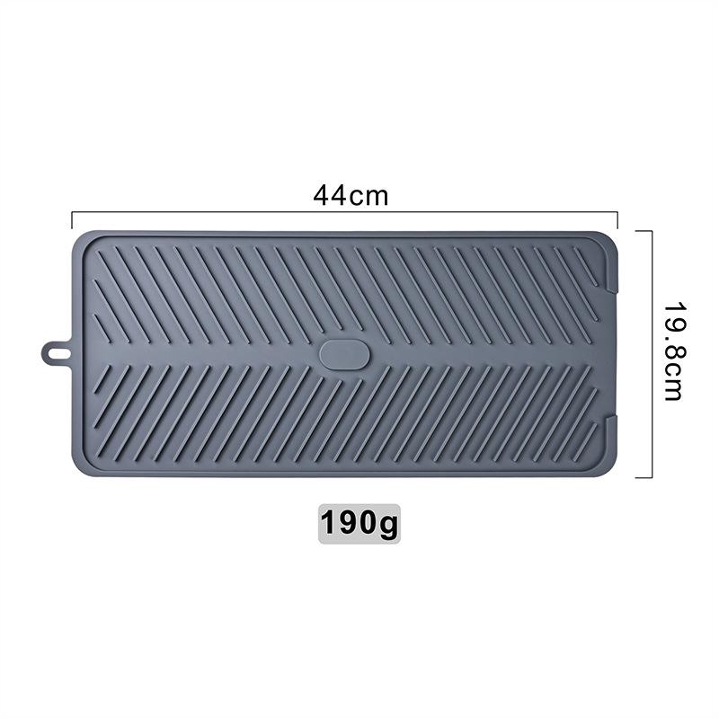 Heat-Resistant Wave Pattern Non-Slip Silicone Kitchen Mat