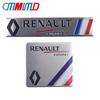 Car Accessories 3D Metal Alloy Car Motorsport Logo Body Trunk Stickers For Renault Megane 2 3 4 Twingo Clio Captur Trafic Kwid S777