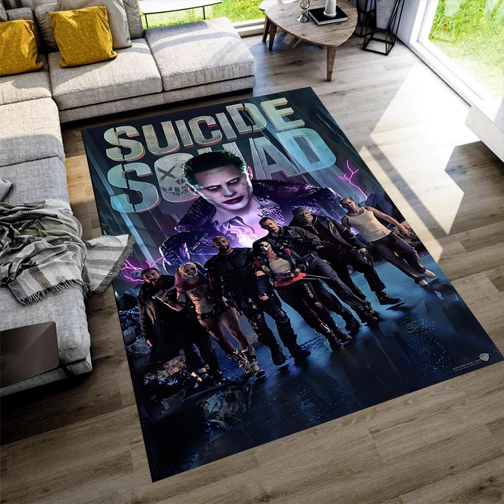 Harley Quinn's Chaos Carpet Suitable for Study room Hallway Dining Room Entryway Anti-slip Rug Office home decor Wedding Party Gift