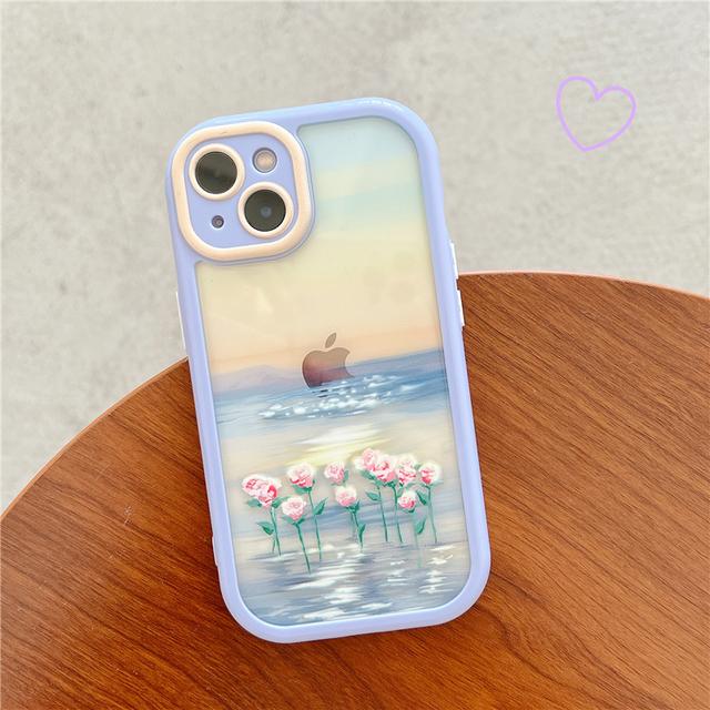 

Ins Art Geometry Граффити Картина Маслом Чехол Для Телефона Для Iphone 13 12 11 Pro Max Xr Xs Max 13pro Противоударный Мягкий Бампер Прозрачный Чехол For iPhone 13