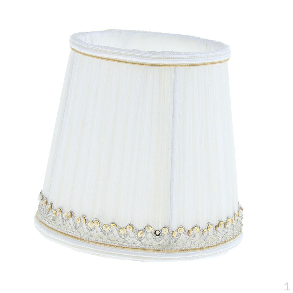 

Абажур для потолочных вентиляторов и винтажных ламп - белый, 14х15см