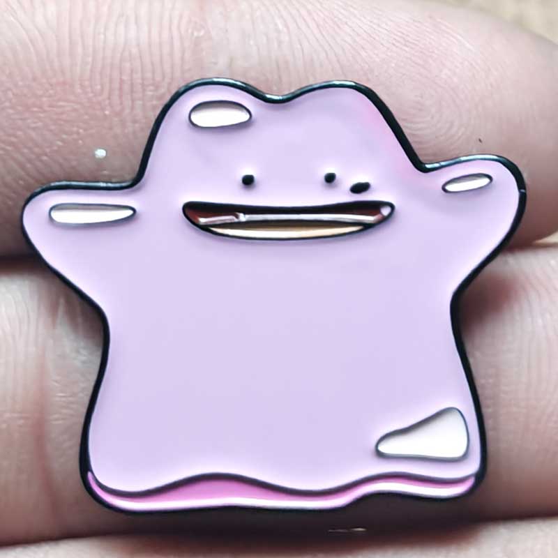 Anime  Pikachu Raiden Enamel Pins Brooches For Child Clothing Backpack Lapel Badges Fashion Metal Jewelry Accessories