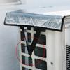 46x95CM Airconditiondeksel Utendørs Solregntett Støvtett Snøbeskyttende Rengjøringstrekk Hjemme Aircondition Hold Rengjøringsverktøy
