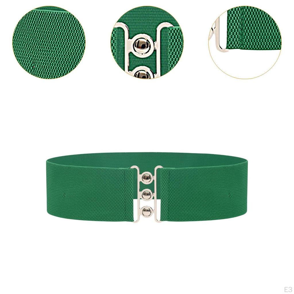 Elastic Waist Belt for Women, Stretch Band Blouses And Denim