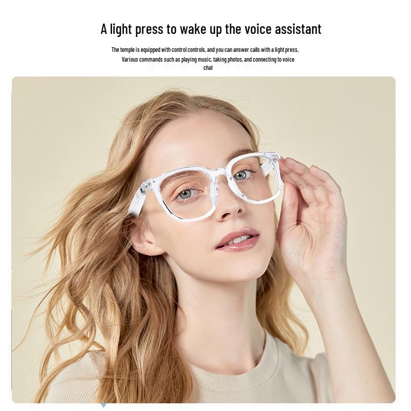Smart Bluetooth Photochromic Glasses: AI Translation, Long Battery Life, Music Playback
