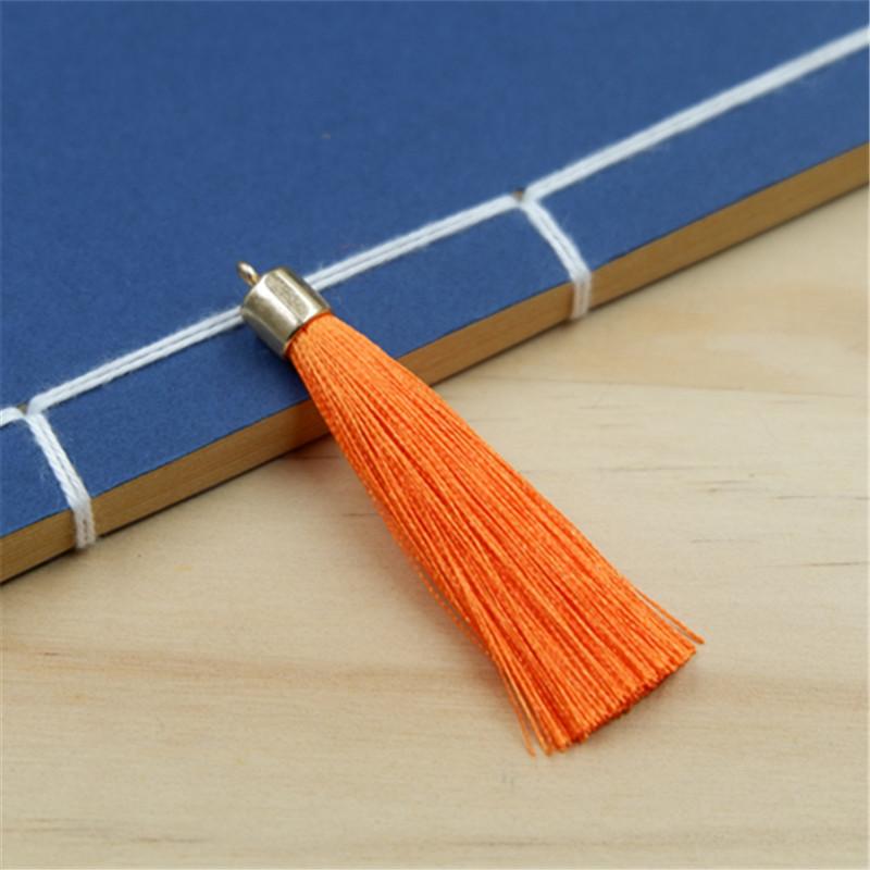 6Cm Small Metal Weight Cap Tassel Suizi Simple Bookmark Fan Decorative Suizi Handmade Tassel
