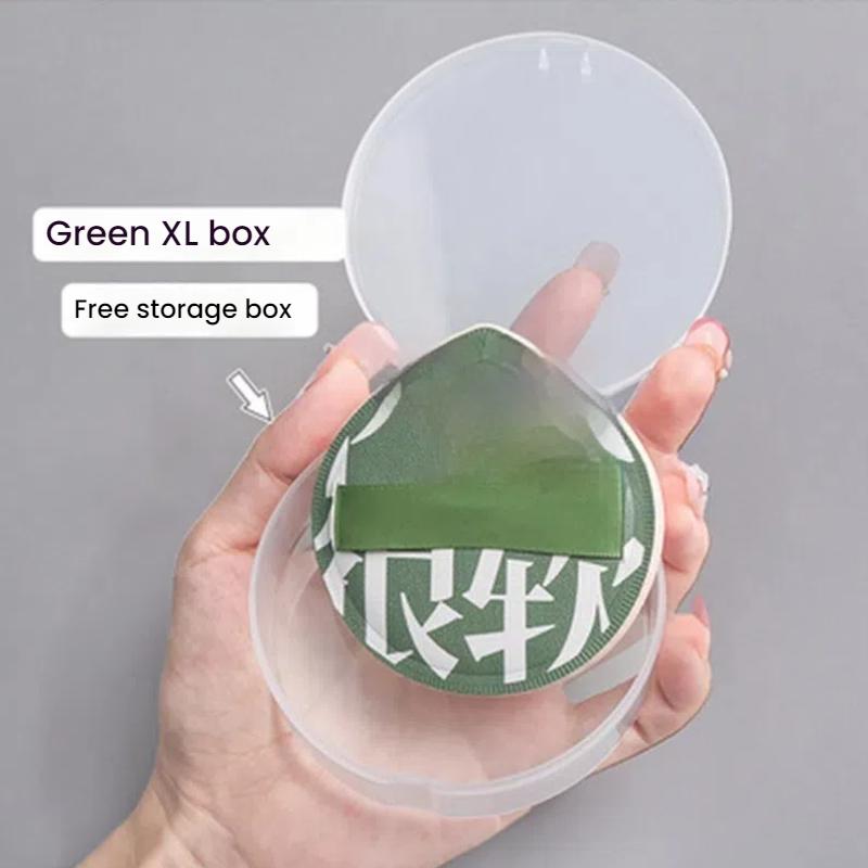 Tropfenförmiger Puderquaste, weicher Make-up-Puff mit Luftpolster, sowohl trocken als auch nass