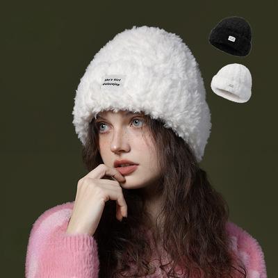 Chase Away the Cold with Our New Thick Knitted Hat for Women, Featuring Faux Rabbit Fur and Ear Protection