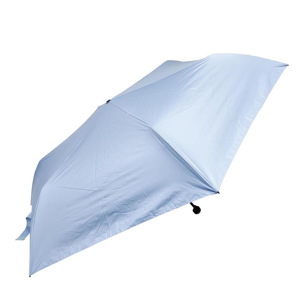 Rose Sangyo 65cm Lightweight Folding Umbrella for Sun and Carbon Saxe 61655221 Men's Rain, Fiber, Color,