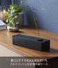 Yamazaki Jitsugyo Incense Storage Case Black X X Tower Tower Incense Holder Incense Holder 1870 Body W20.2 D7.2 H4.4cm