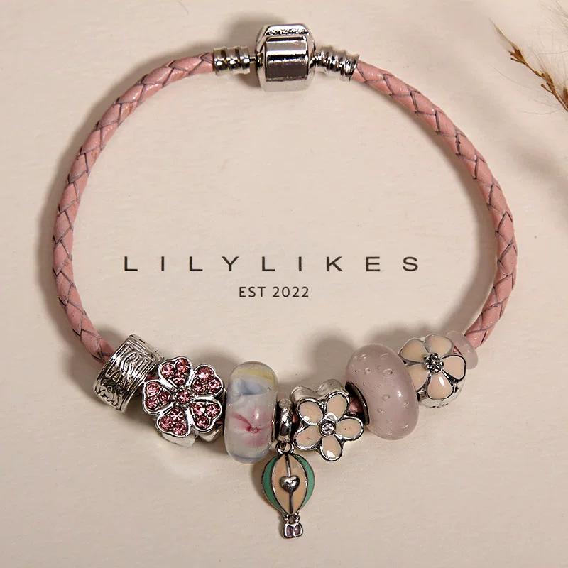 Elegant Women's Bracelet – Luxury Retro Beaded Design with Panjia Style for a High-End, Exquisite Feel.