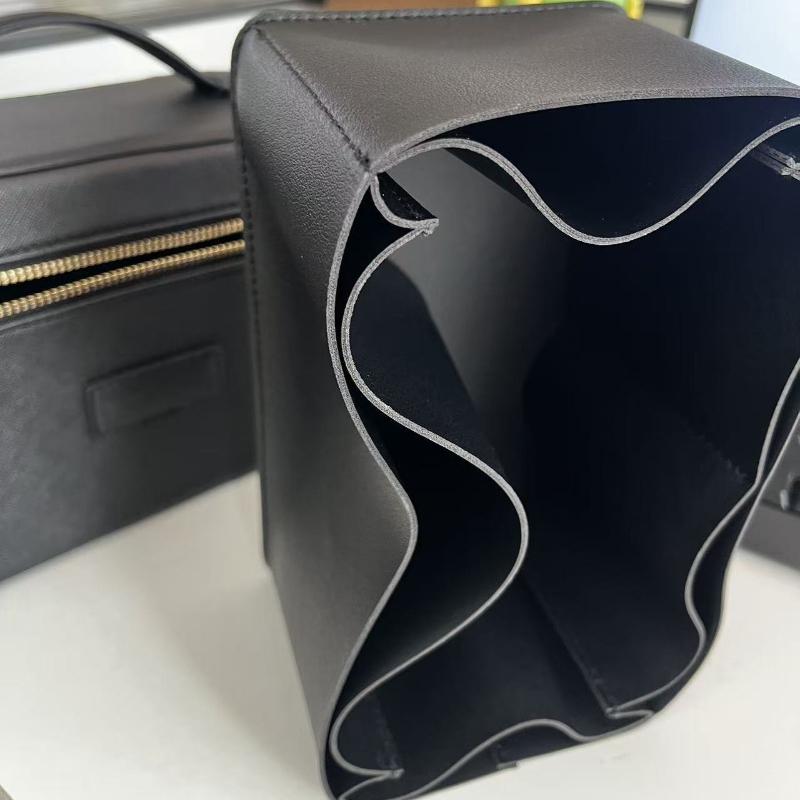 Nuova Borsa Trucco di Lusso Leggero di Alta Qualità Borsa a Mano di Grande Capacità in Pelle PU Borsa da Donna con Scomparti