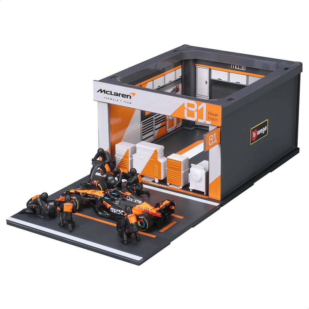 Bburago 2025 Formula Pit Pass Oscar 1/43 (#81 Piastri)
