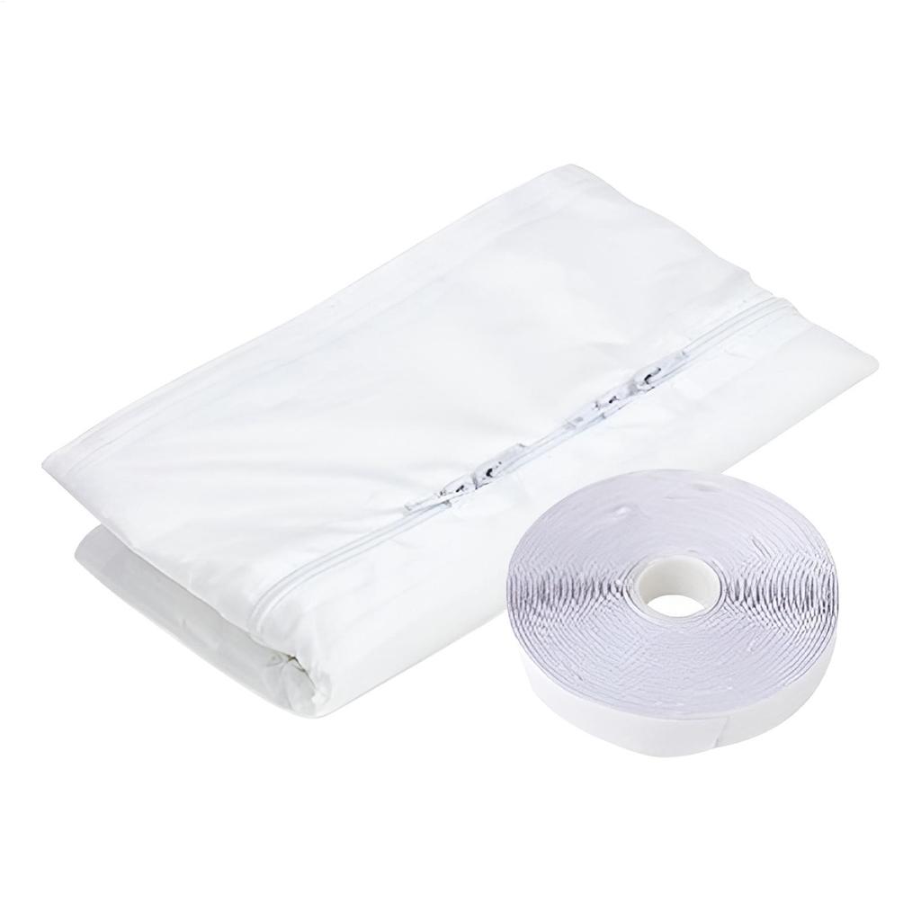 Portable Air Conditioner Window Sealing Kit Sealing Effect Window Vent Kit Waterproof Hot Air Stop Guard for Basement Kitchen