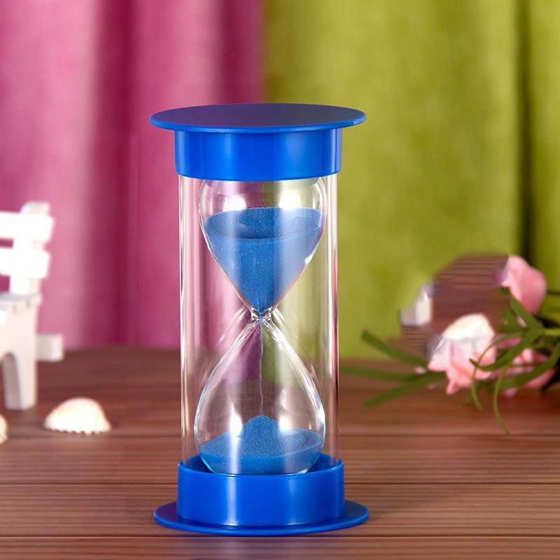 Creative Timer Hourglass: 5/10/20/30/60-Minute Plastic Ornament - Perfect Birthday Gift for Home Decor