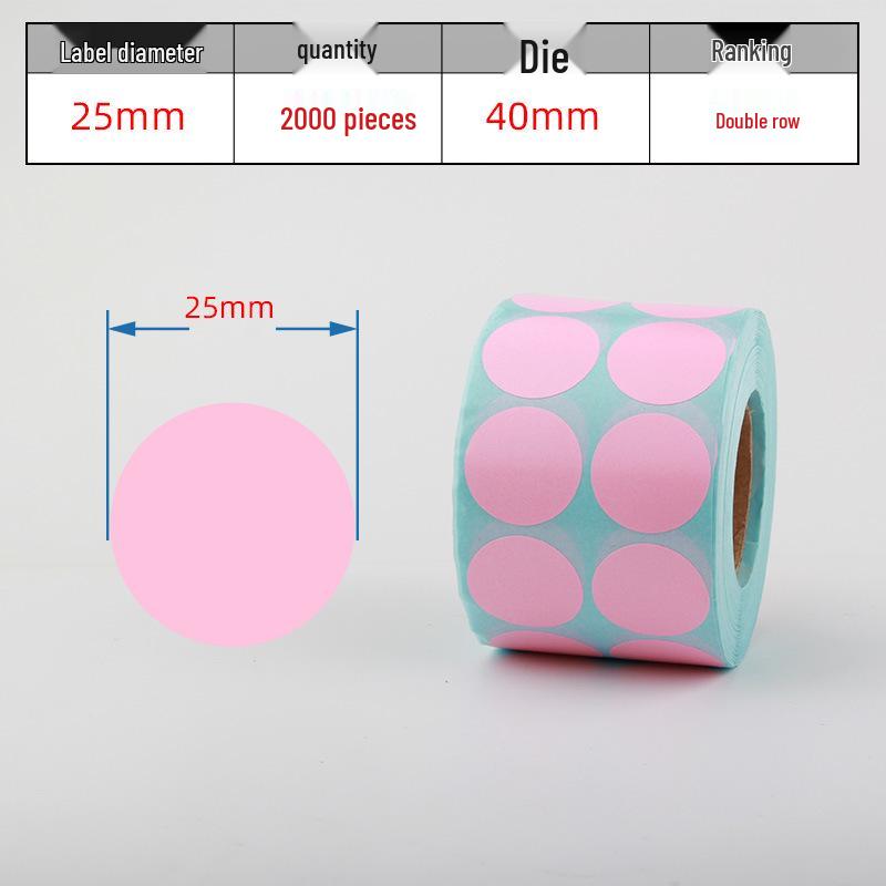 Waterproof Adhesive Thermal Barcode Stickers - Various Sizes