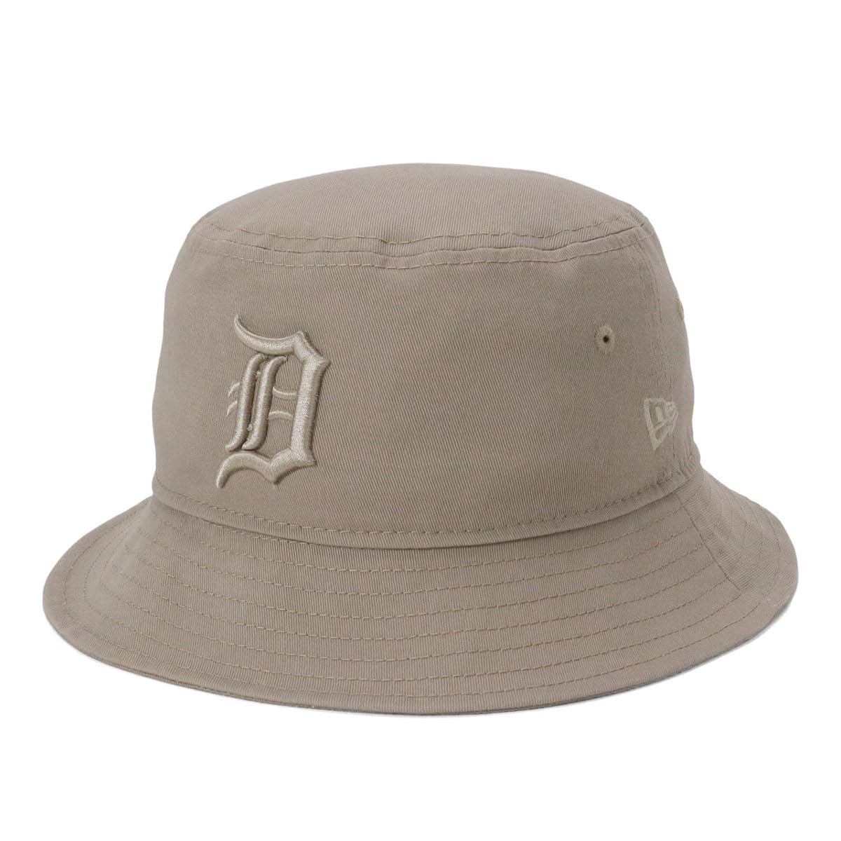 

New Era MLB Bucket Tonal DET BUCKET01 TONAL DETTIG PEB Hat, Color, Pebble, S/M,