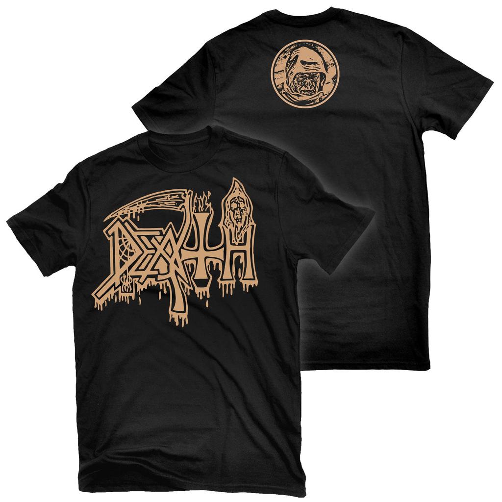 Death On Stage Series Heavy Metal Rock Band Style Summer Casual TShirt Unisexs and Womens Luxury Brand Top