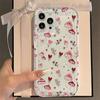 Girl Style Mushroom Pattern Simple Clear Phone Case for  Mi 11 Lite 5G 14 13T 13 12T 12 Poco F5 X6 Pro Soft Bumper Cover