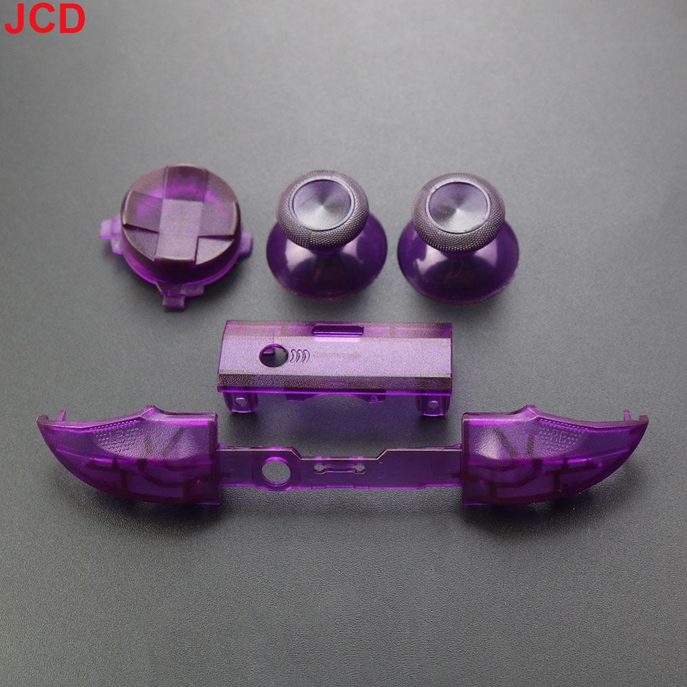 5in1 For Xbox Series X S Controller LB RB Button Strip Middle BaffleStrip Cross Direction Keys Analog Joystick Cap D-Pad Button