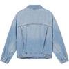 Levis Casual Comfortable Simple Single Button Long Sleeve Denim Jacket Women Jackets 0052P-0001
