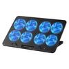 Laptop Cooling Pad for 12-17.3 Inch Notebook Laptop Cooler Stand With 8 Quiet Fans, Height/Wind Speed Adjustable Two USB Port